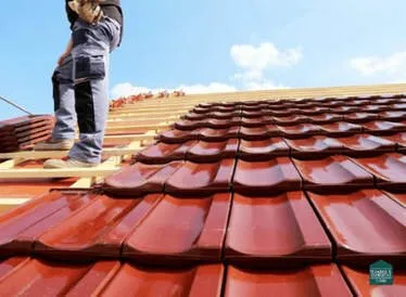 construcción de tejado de teja cerámica en Burgos